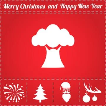 Tree Icon Vector Stock Illustration