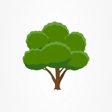 Tree icon. Vector illustration. Stock Illustration
