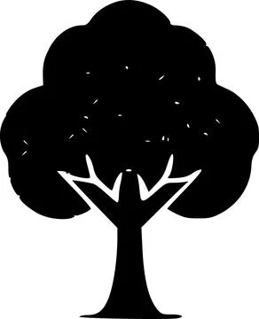 Tree icon vector symbol design illustration Stock Illustration