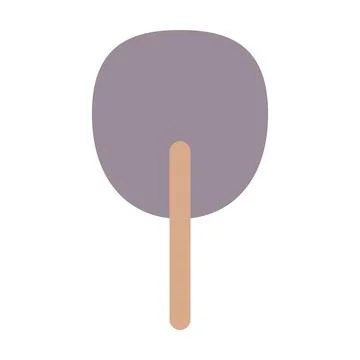Tree icon vector symbol for nature, ecology and environment in a flat color Illustrazione stock