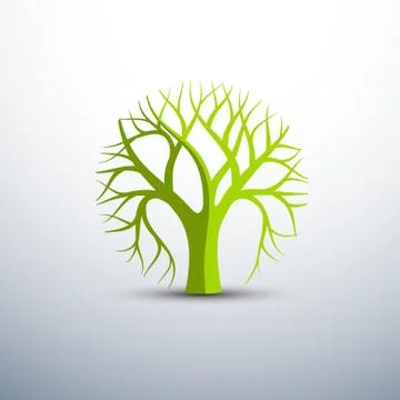 Tree icons Stock Illustration
