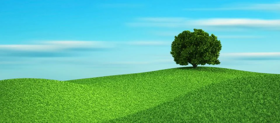 The tree Illustrazione stock