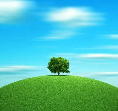 The tree Illustrazione stock