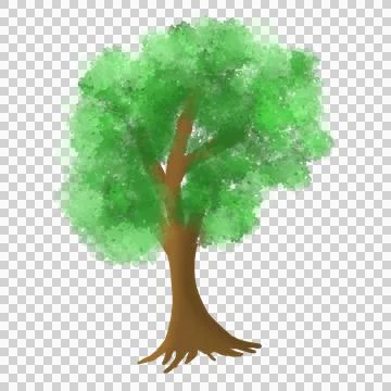 Tree illustration Stock Illustration