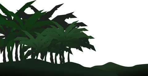 Tree isolated Background Stock Illustration