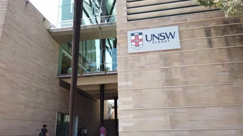 Tree of Knowledge architectural structure of The John Niland Scientia Building Stock Footage 257670300