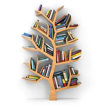 Tree of knowledge. Illustrazione stock