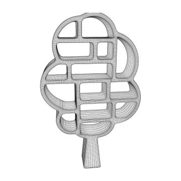 Tree of knowledge Illustrazione stock