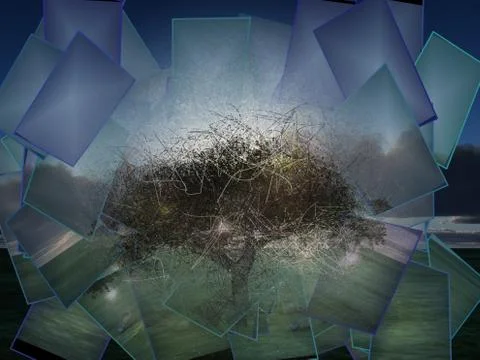 Tree of knowledge Stock Illustration