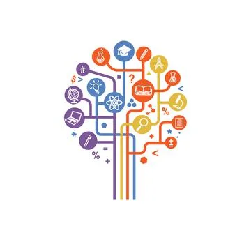 Tree of knowledge vector. Stock Illustration