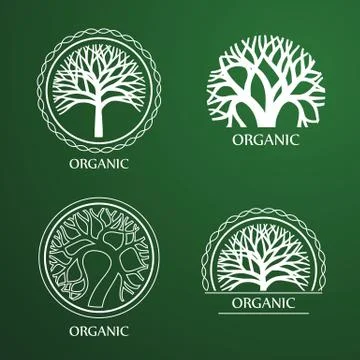 Tree label Illustrazione stock
