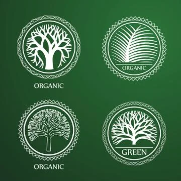 Tree label Stock Illustration