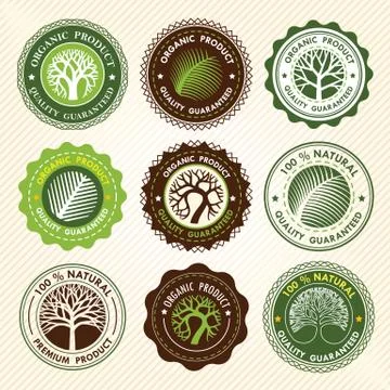 Tree label Stock Illustration