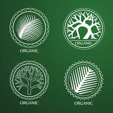 Tree label Illustrazione stock