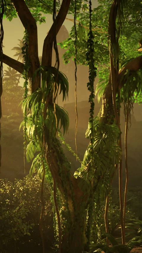 Tree Laden With Green Leaves Stock Footage 275362864