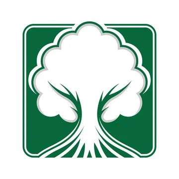 Tree leaf eco-friendly concept Stock Illustration