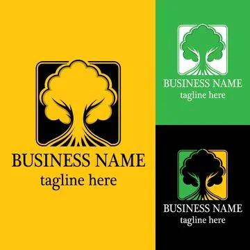 Tree leaf eco-friendly concept Stock Illustration