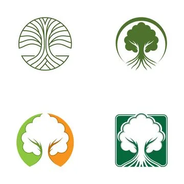 Tree leaf eco-friendly concept Stock Illustration