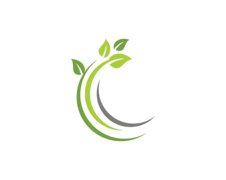 Tree leaf ecology nature element Stock Illustration