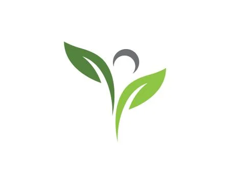 Tree leaf ecology nature element vector icon Stock Illustration