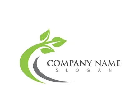 Tree leaf ecology nature element vector icon Stock Illustration