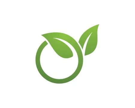 Tree leaf ecology nature element vector icon Stock Illustration