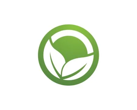 Tree leaf ecology nature element vector icon Illustrazione stock