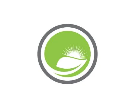 Tree leaf ecology nature element vector icon Stock Illustration