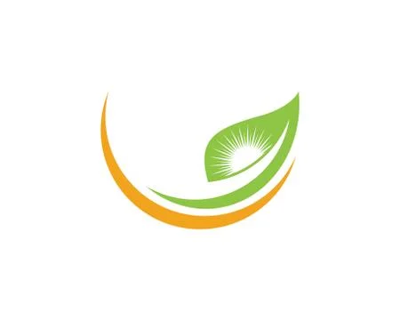 Tree leaf ecology nature element vector icon Illustrazione stock