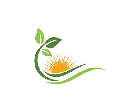 Tree leaf ecology nature element vector icon Stock Illustration