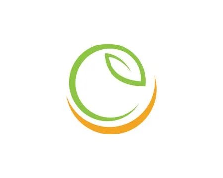 Tree leaf ecology nature element vector Illustrazione stock