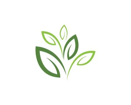 Tree leaf ecology nature element vector Stock Illustration