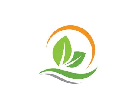 Tree leaf ecology nature icon vector Stock Illustration