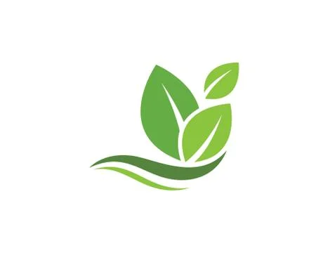 Tree leaf ecology nature icon vector 스톡 일러스트