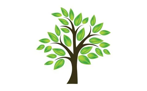Tree leaf Stock Illustration