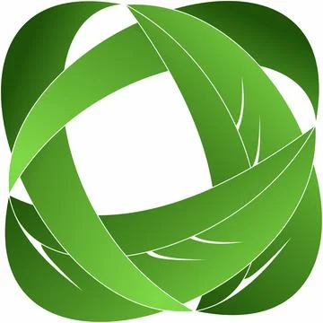 Tree Leaf Logo Stock Illustration