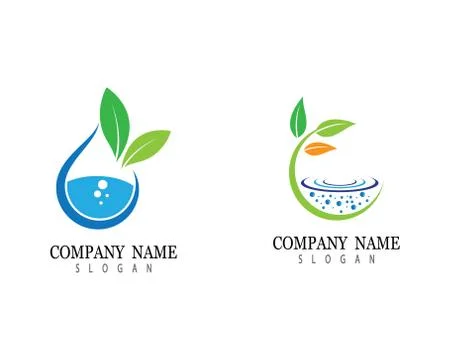 Tree leaf symbol vector icon illustration Stock Illustration