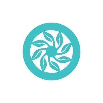 Tree leaf vector and green logo design friendly concept Stock Illustration