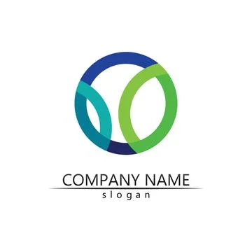 Tree leaf vector and green logo design friendly concept 스톡 일러스트
