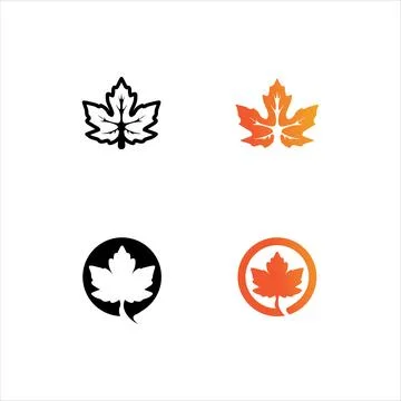 Tree leaf vector and green logo design friendly concept Stock Illustration