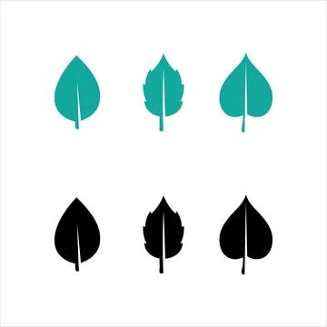Tree leaf vector and green logo design friendly concept 스톡 일러스트