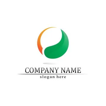 Tree leaf vector and green logo design friendly concept Stock Illustration