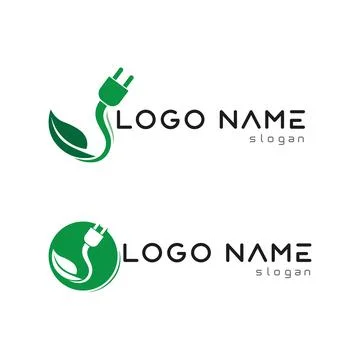 Tree leaf vector and green logo design friendly concept Stock Illustration