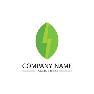 Tree leaf vector and green logo design friendly concept 스톡 일러스트
