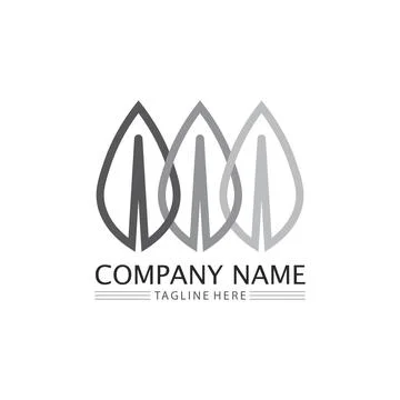 Tree leaf vector and green logo design friendly concept Stock Illustration
