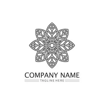 Tree leaf vector and green logo design friendly concept Stock Illustration