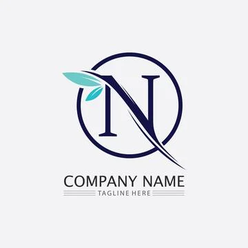 Tree leaf vector and green logo design friendly concept Stock Illustration