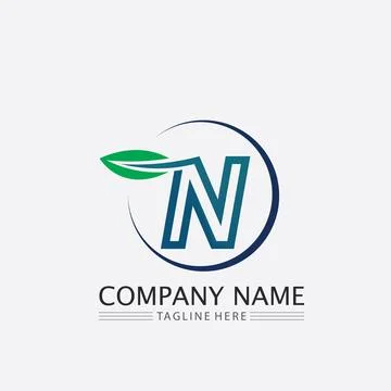 Tree leaf vector and green logo design friendly concept 스톡 일러스트