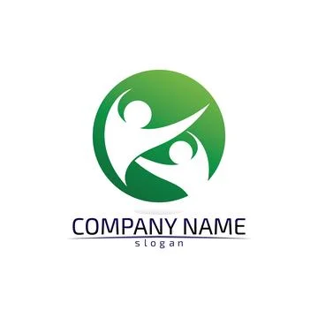 Tree leaf vector design eco friendly concept logo 스톡 일러스트