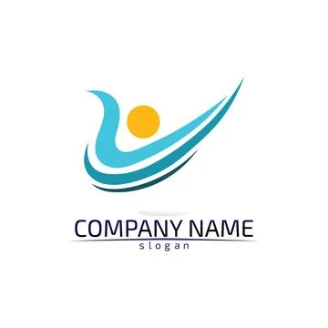 Tree leaf vector design eco friendly concept logo Illustrazione stock